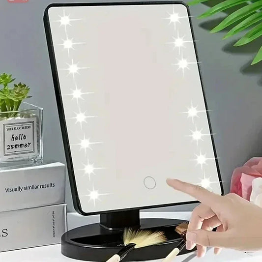 Specchio da trucco con LED