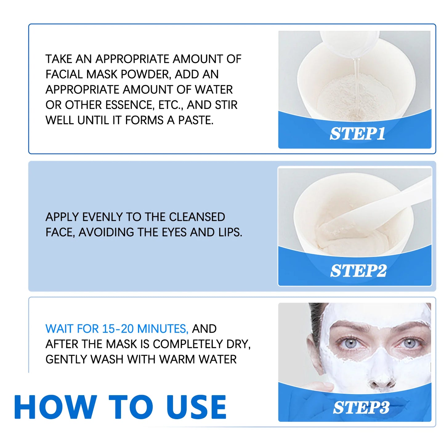 Maschera viso idratante