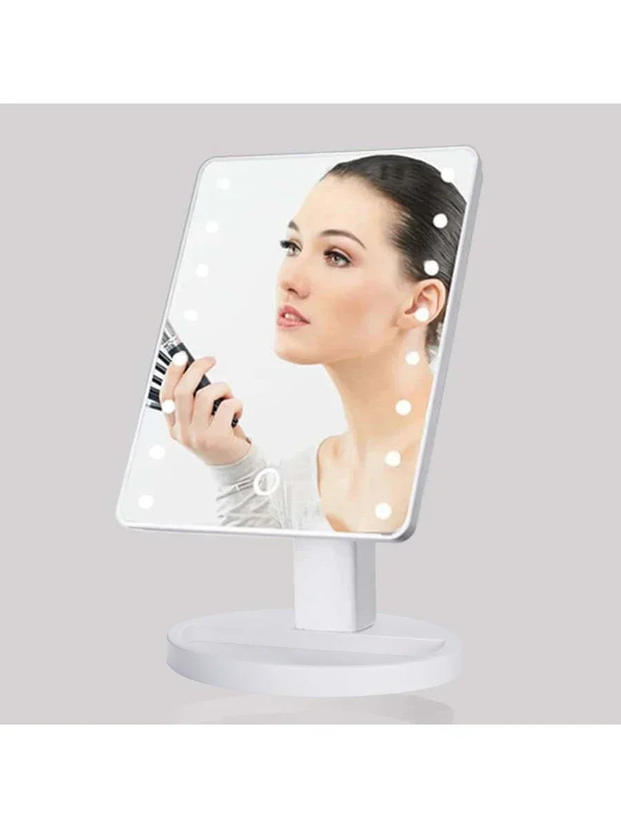 Specchio da trucco con LED
