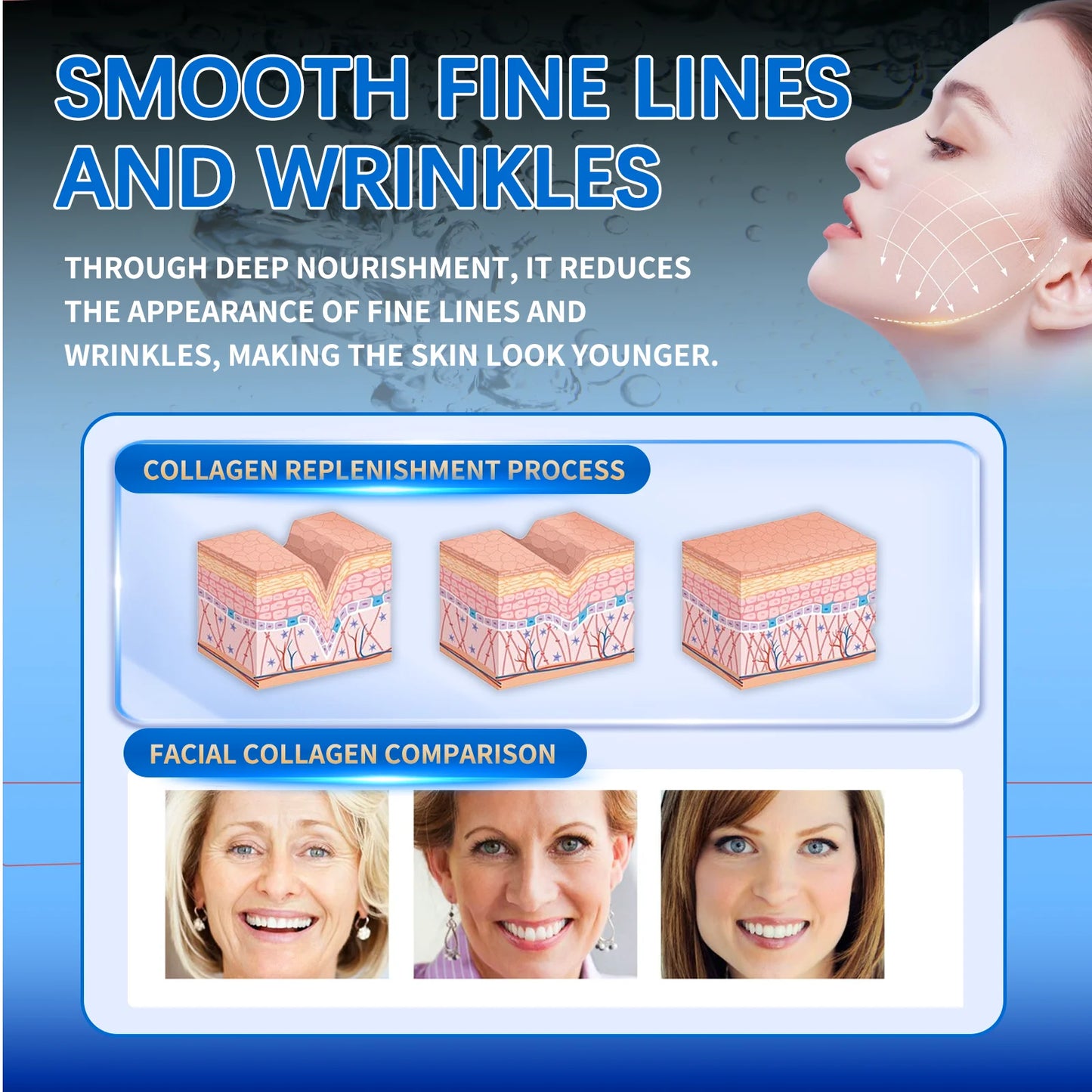 Maschera viso idratante